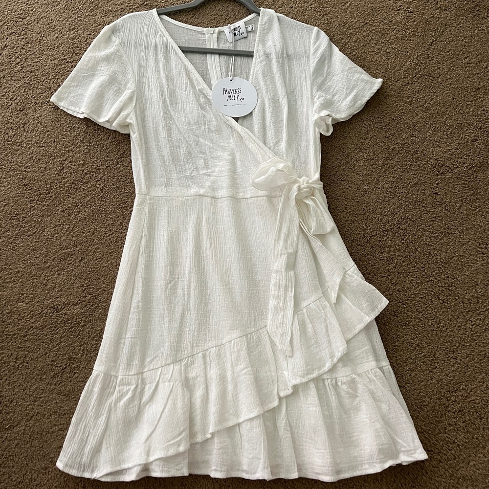 Princess Polly Size 8 "Company for One Wrap Dress"